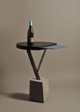 bottle sitting on table