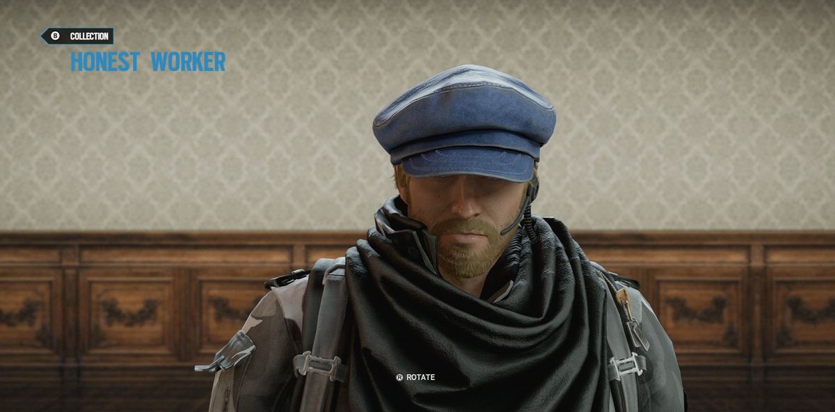 Rainbow Six Siege Honest Worker Headgear (Maverick)