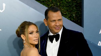 LOS ANGELES, CALIFORNIA - JANUARY 19: (L-R) Jennifer Lopez and Alex Rodriguez attends the 26th Annual Screen Actors Guild Awards at The Shrine Auditorium on January 19, 2020 in Los Angeles, California. (Photo by Jeff Kravitz/FilmMagic)