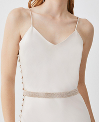 Diamante Jewel Waist Belt(£31.20) $52.80 | Karen Millen