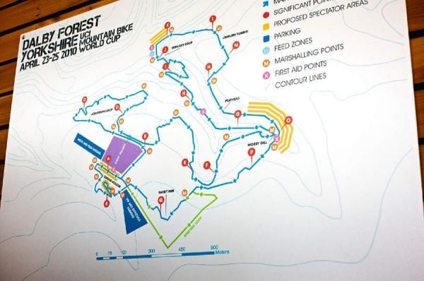 There are plenty of trail maps at both of the new trail centres at Dalby.