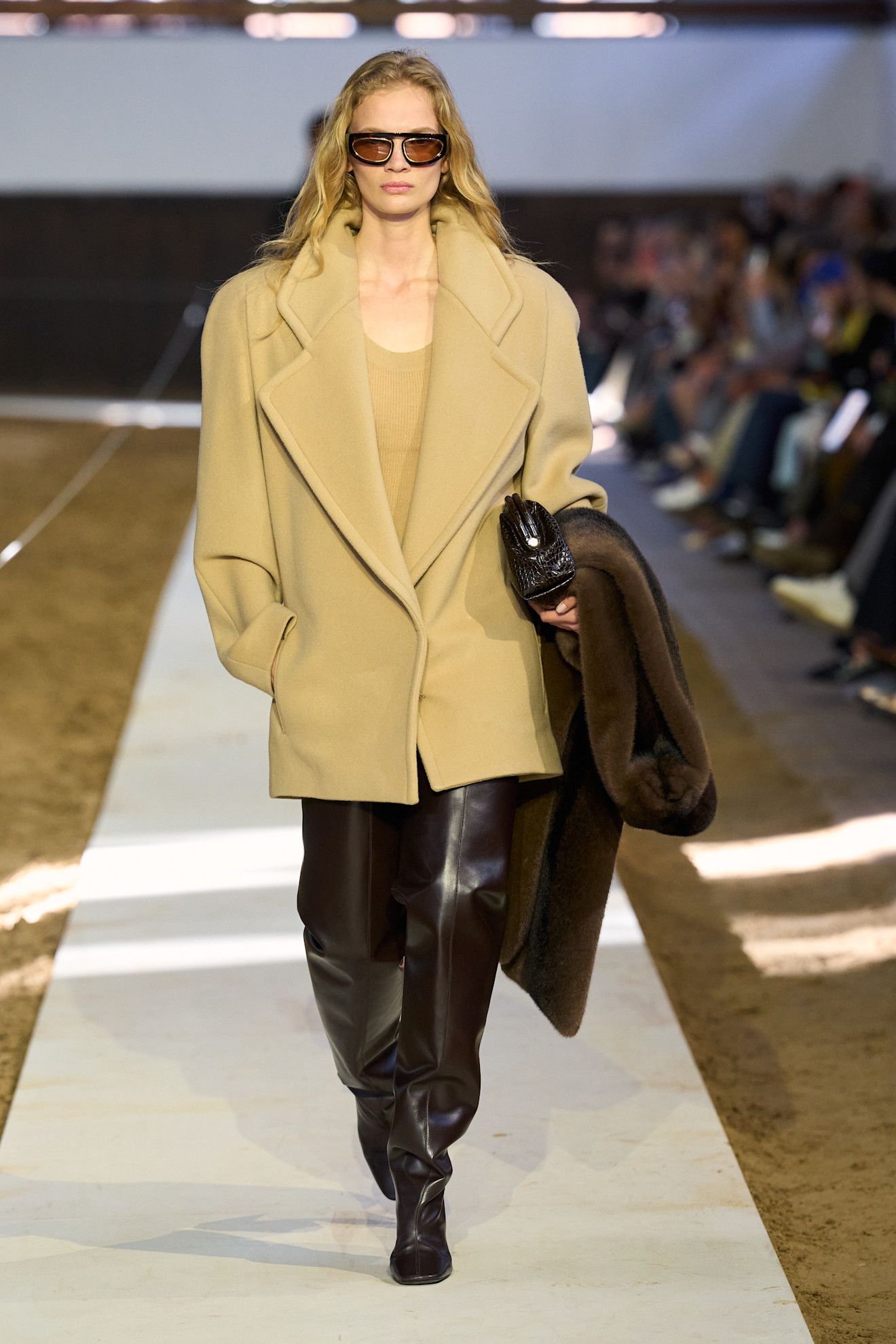 Stella Mccartney autumn/winter 26 runway - wader boot trend