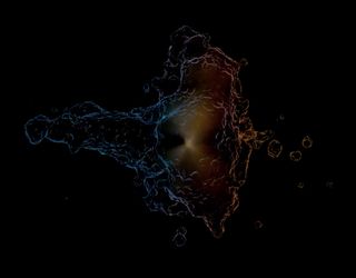 Makani nebula outflow