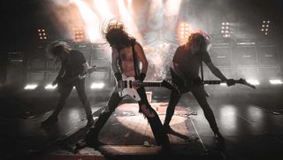 Airbourne onstage