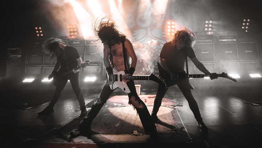 Airbourne onstage