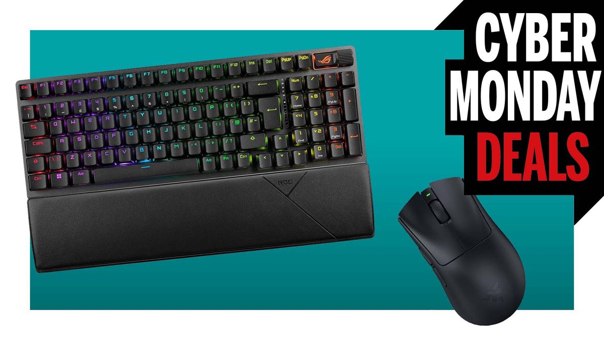 Cyber Monday gaming keyboard and mouse deals 2024: majestic 