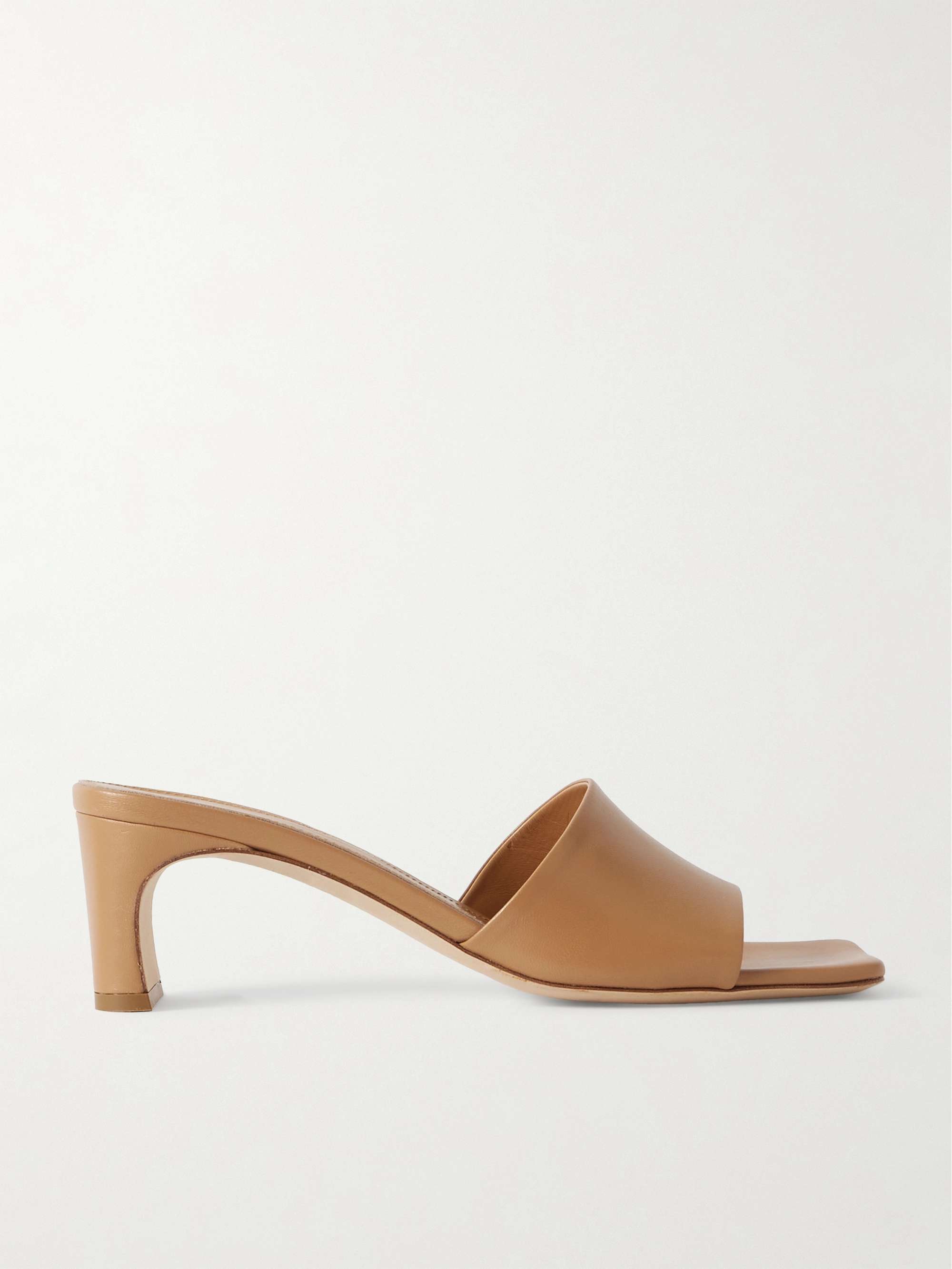 Jeanie Leather Mules