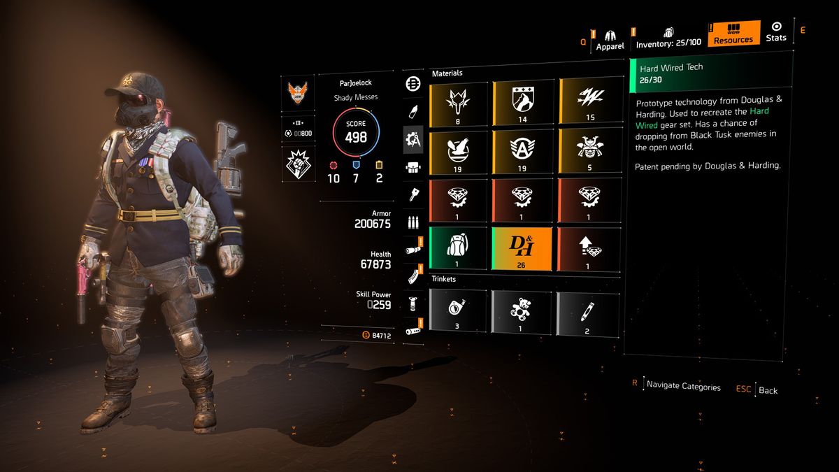 The Division 2 gear sets guide how to get True Patriot, Hard Wired and