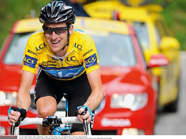 Bradley Wiggins at the Dauphine