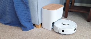 SwitchBot K11+ in its dock