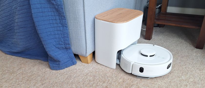 SwitchBot K11+ in its dock