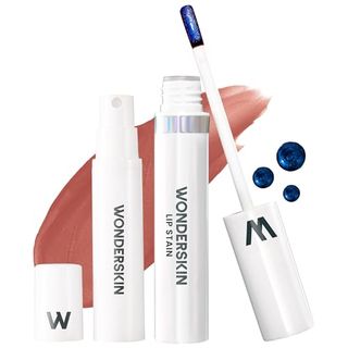 Wonderskin Wonder Blading Lip Stain Peel Off and Reveal Kit - Long Lasting, Waterproof Nude Lip Tint, Transfer Proof Natural Makeup Stain Kit (lovely)