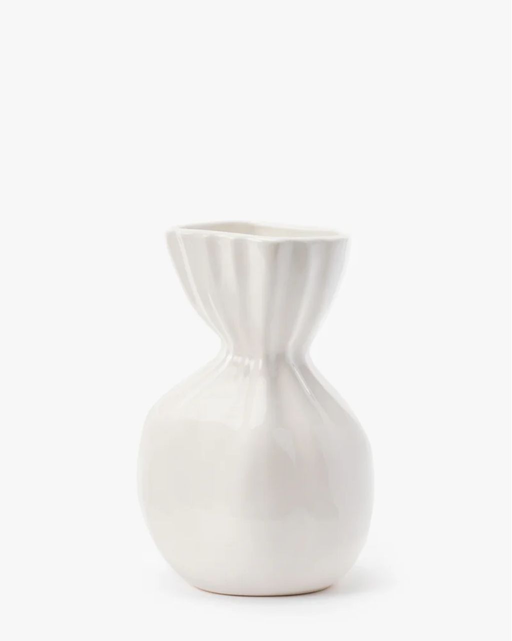 Sculptural ceramic vase