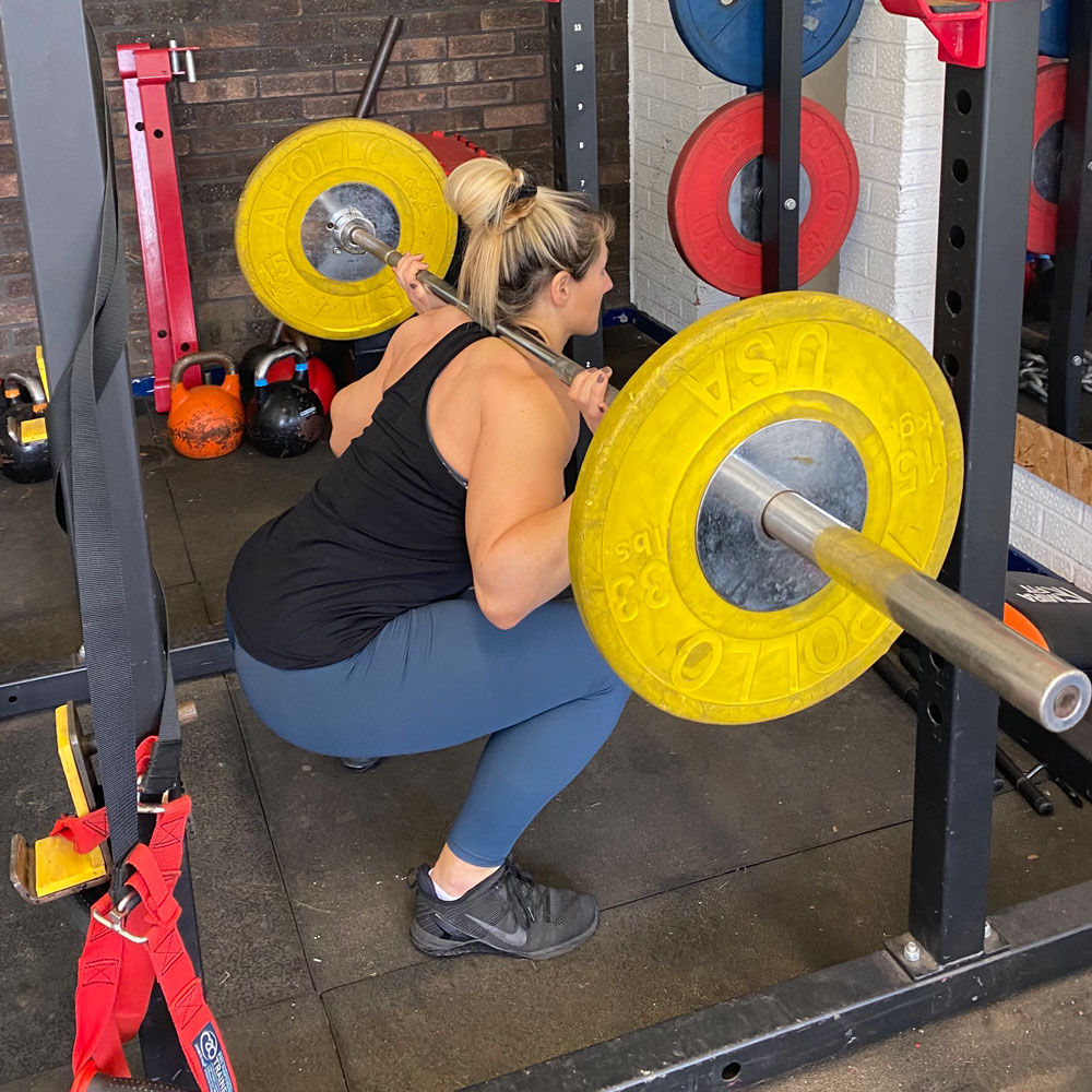 Squat or leg press