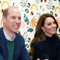 Prince William and Kate Middleton visit the Open Door Charity on January 12, 2023.