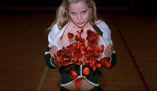 American Beauty Rose Petals scene