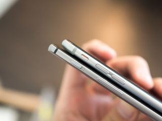 OnePlus 3 and iPhone 6 alert sliders