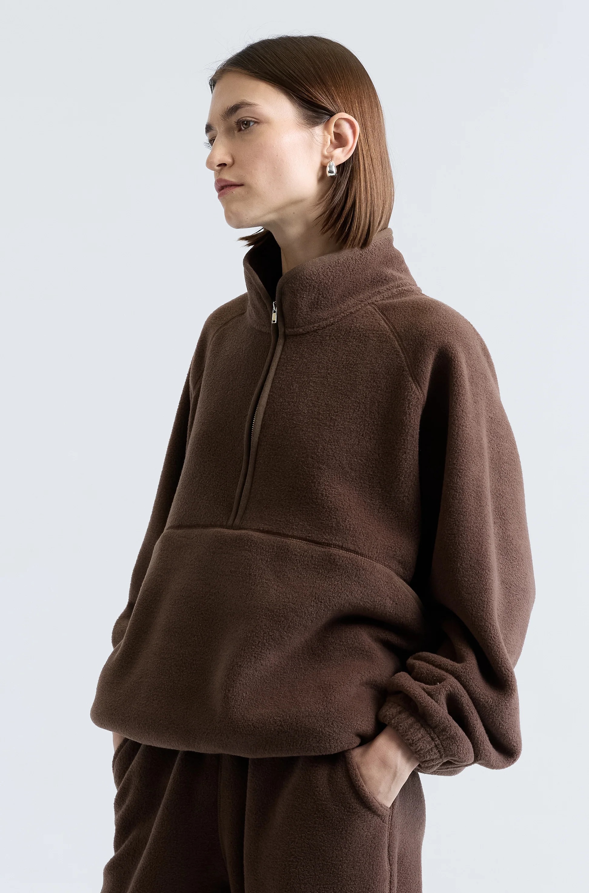 Almina Concept, Flannel Sweatshirt