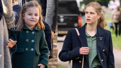 Lady Louise Windsor and Princess Charlotte