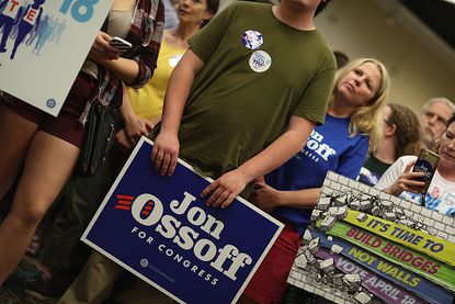 Democrat Jon Ossoff needs to reach 50 percent on Tuesday or else risk losing the election in run-off voting.