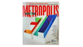 Cover design for Metropolis magazine by Doyle Partners