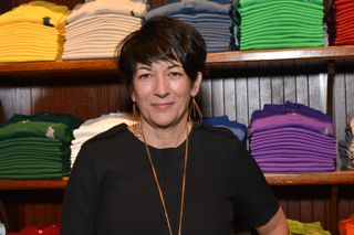 Ghislaine Maxwell pictured in 2015 at a clothing store