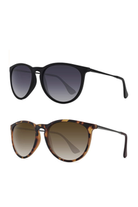 WOWSUN Polarized Sunglasses for Women $29 $13
Two pairs of polarized sunglasses for $13 sounds too good to be true, but it's real! These sunglasses look great on just about every face shape and the two different styles mean you always have a pair to go with your 'fit. 