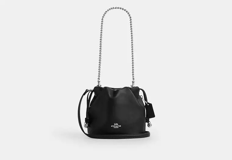 Coach Outlet, Faye Mini Drawstring Bag With Ruching