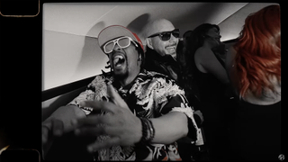 Screen grab from the Pitbull and Lil John music video for Jumpin