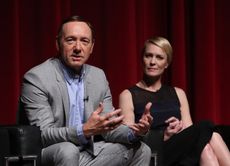 Robin Wright and Kevin Spacey.
