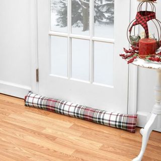 C&F Home Anthony Plaid Door Drafter