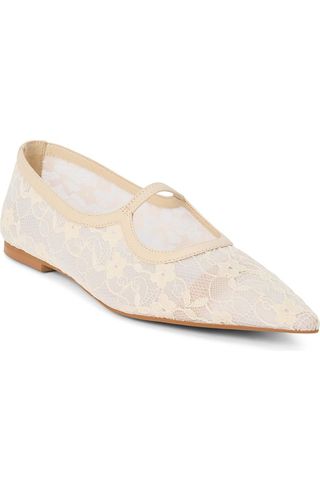 Fleur Pointed Toe Flat