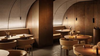 Interiors of London restaurant Ikoyi: Best Restaurant in the Wallpaper* Design Awards 2023