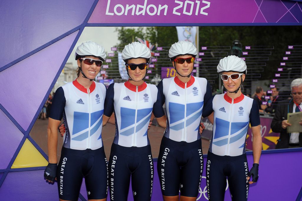 Nicole Cooke and Lizzie Armitstead were part of Team GB for the London 2012 Olympics