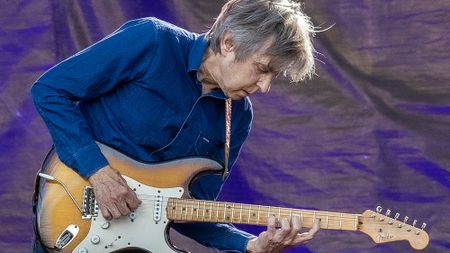 Eric Johnson performs in concert during the Austin Blues Festival at Moody Amphitheater at Waterloo Park on April 25, 2026 in Austin, Texas