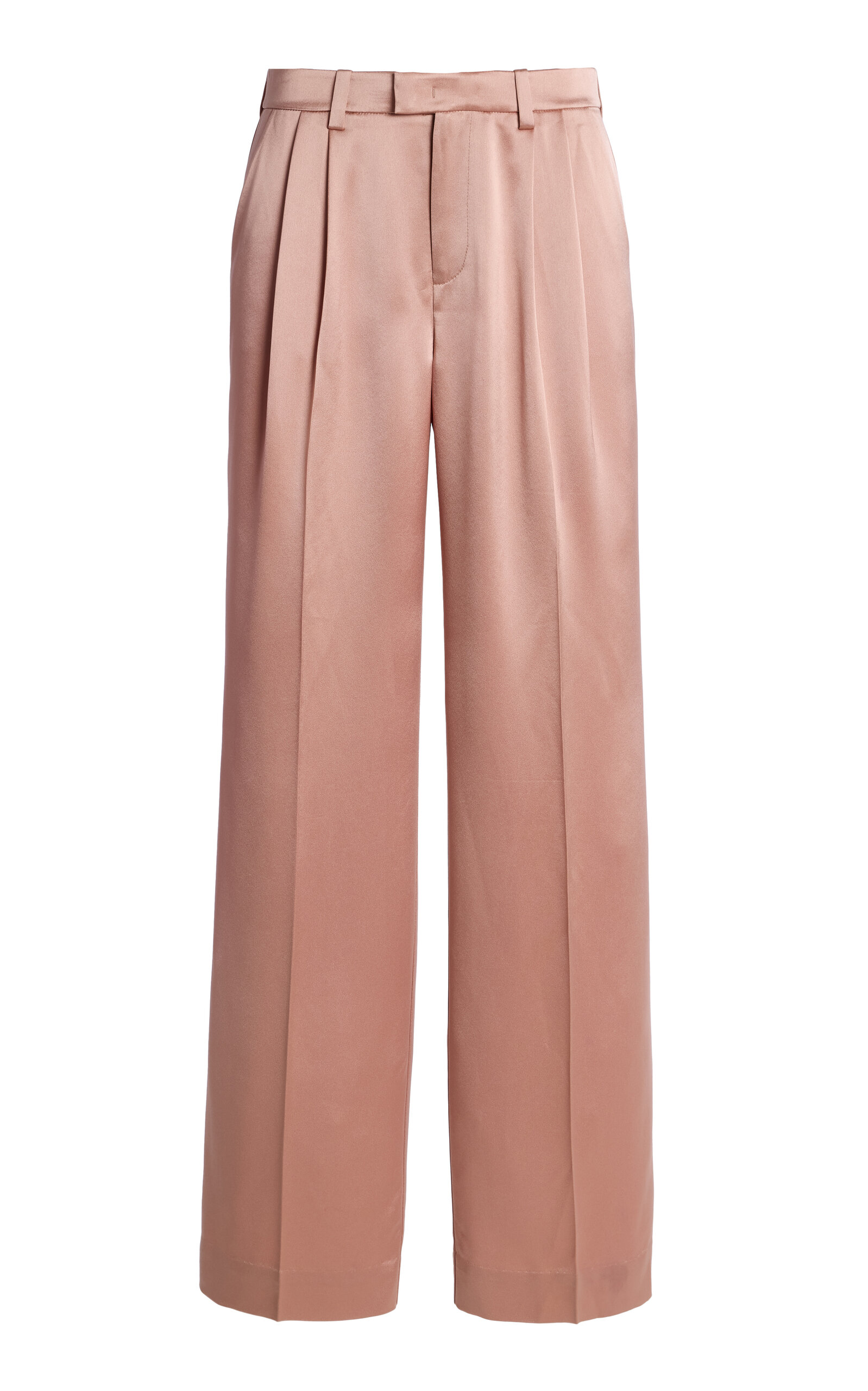 Exclusive the Low Favorite Satin Straight-Leg Pants