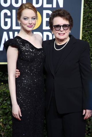 Emma Stone and Billie Jean King