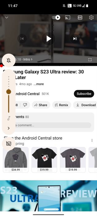 Nothing OS 2.0 Live caption toggle