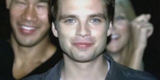 Sebastian Stan in the music video for "Wake Up Call"