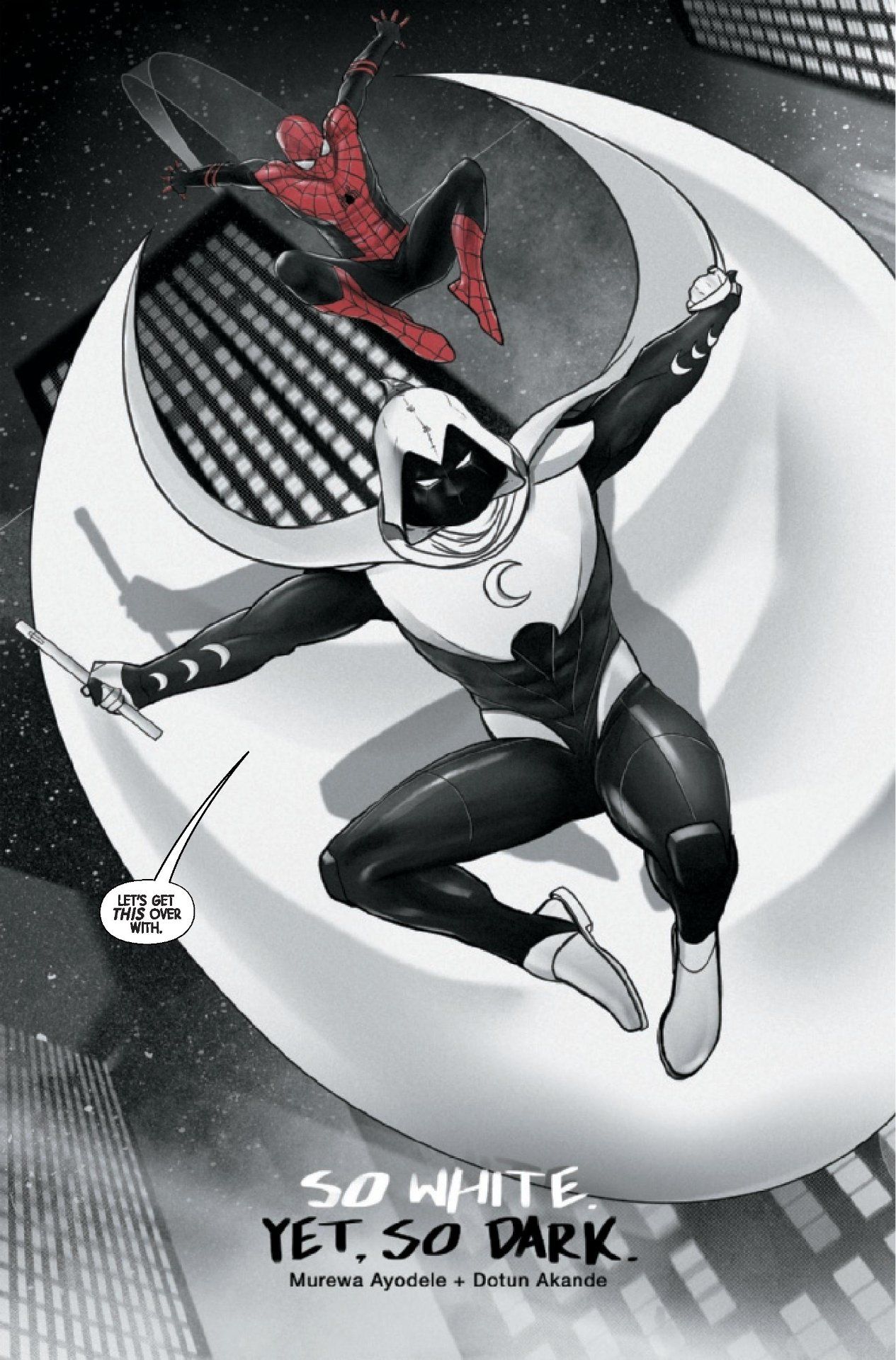 Moon Knight: Black, White &amp; Blood #1