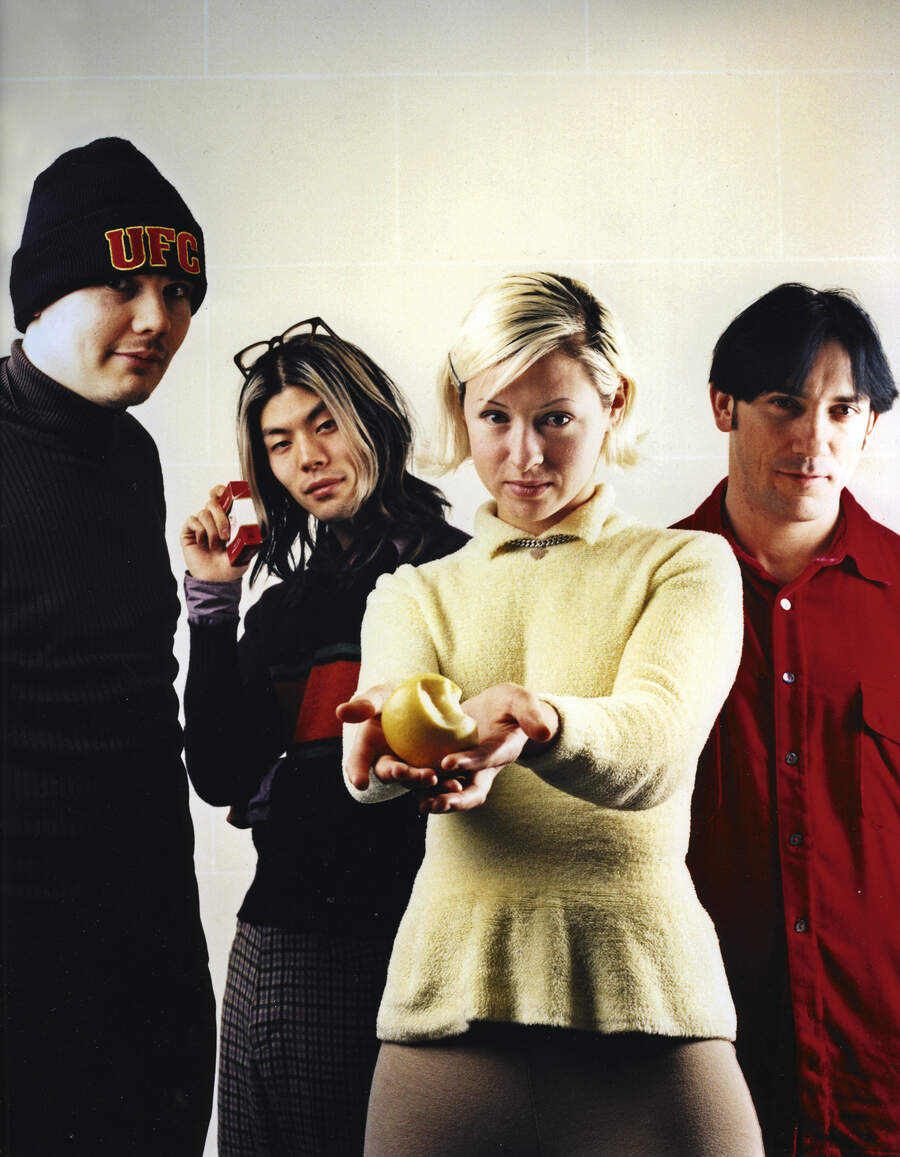 Smashing Pumpkins in Paris, France, December 1995