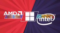 Intel AMD Windows 11 performance