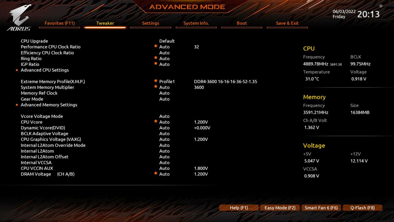 Gigabyte B660I Aorus Pro