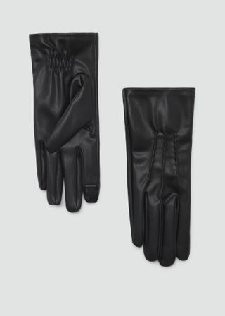 Gloves With Gathered Detail - Women | Mango Usa