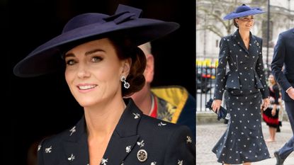 Kate Middleton in Erdem at the Commonwealth Day Service 2023