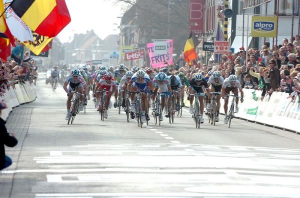 The sprint finish