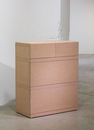 'Rangement Cork - 3 simple boxes' 