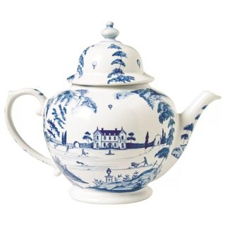 Delft blue teapot