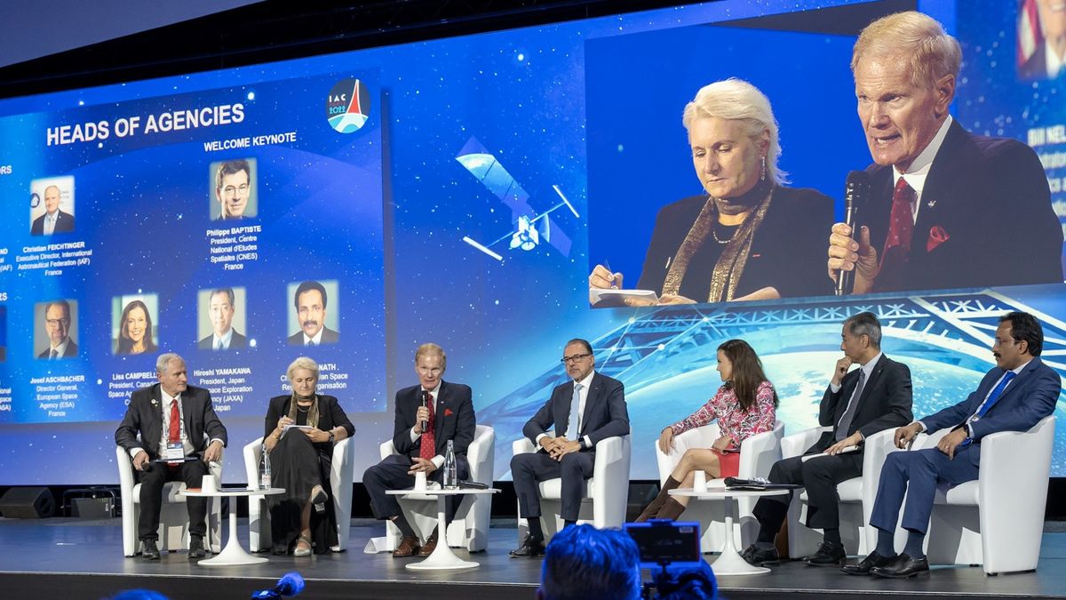 Global space agency leaders see asteroid deflection, moon missions as top priori..