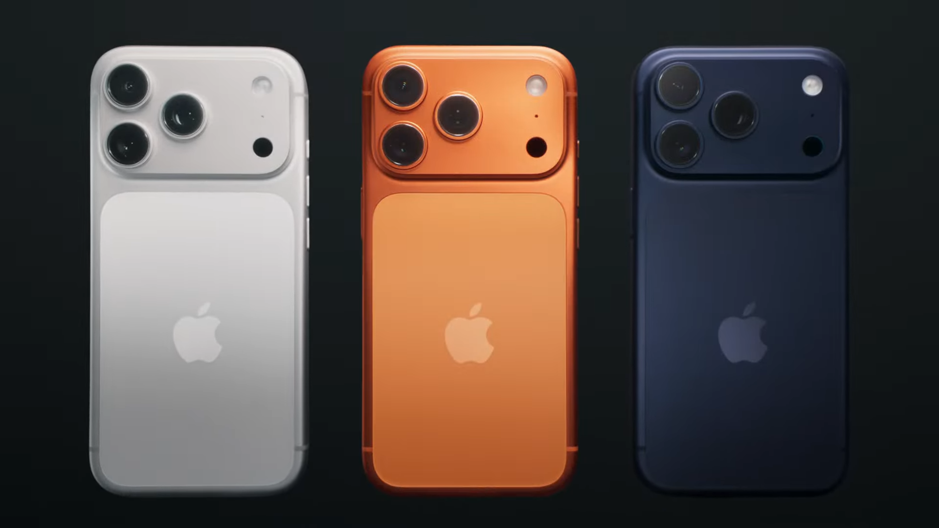 iPhone 17 Pro colors